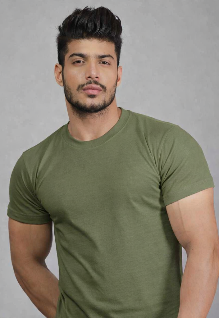 Men round-neck t-shirt
