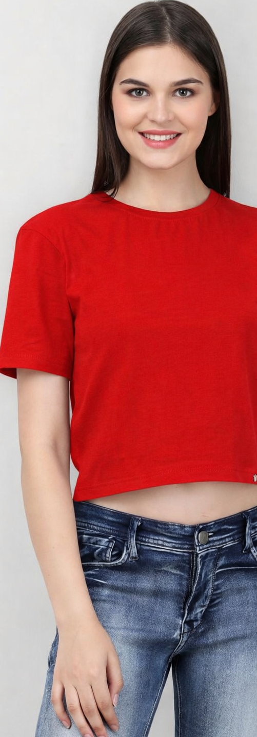 Women crop t-shirt