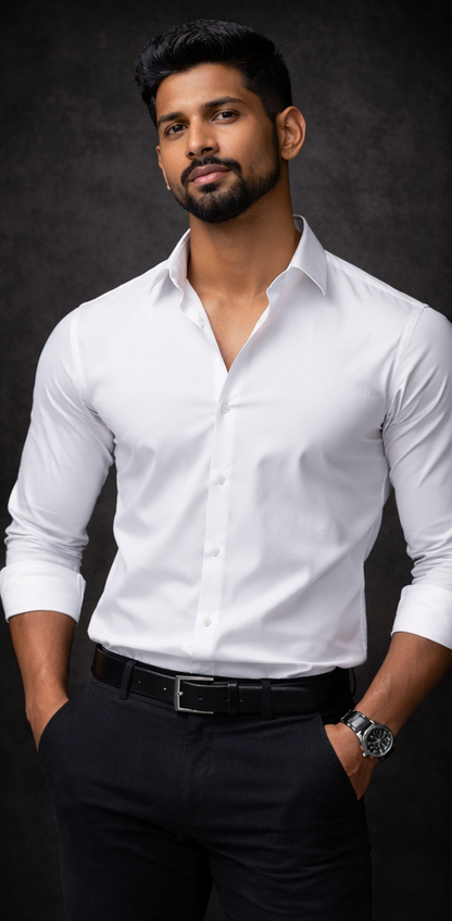 Men Solid Shirt