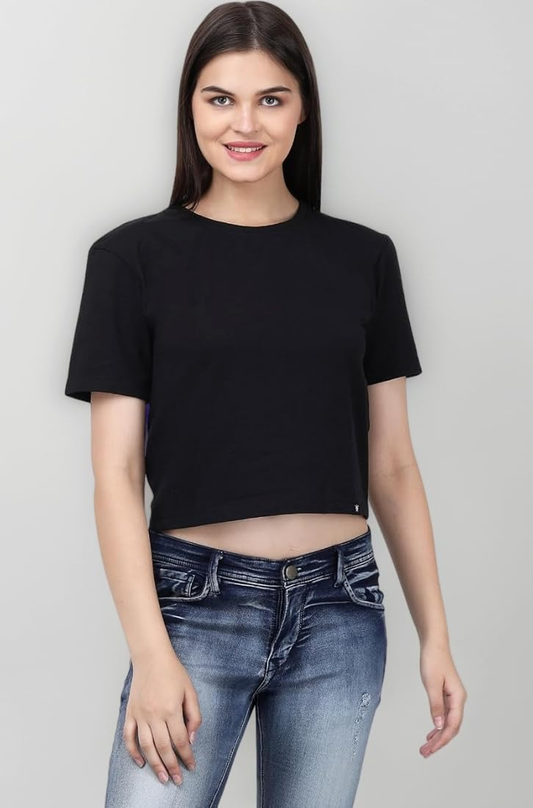 Women crop t-shirt