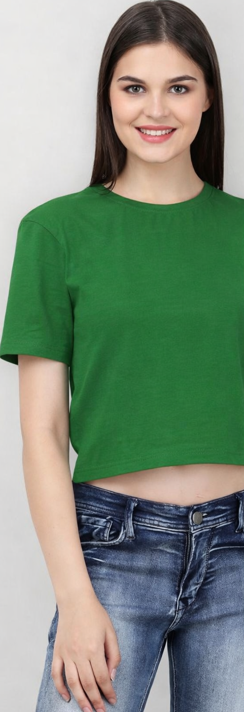 Women crop t-shirt