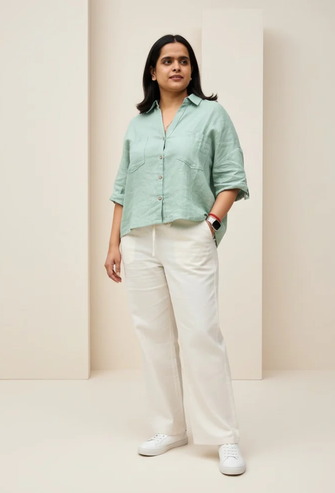 Women boxy shirt